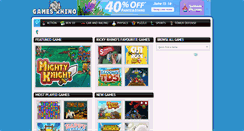 Desktop Screenshot of gamesrhino.com